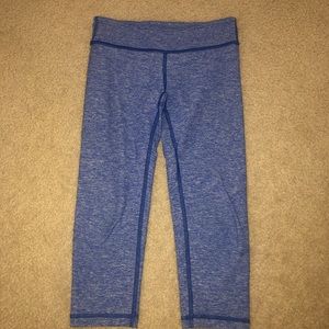 Purplish/blue girls ivivva Capri leggings